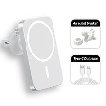 Load image into Gallery viewer, 15W Magnetic Wireless Car Charger Mount