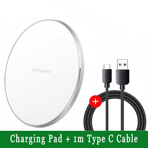 Wireless Charger With USB-C For iPhone/Samsung - 30 W