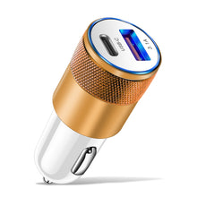 Load image into Gallery viewer, 70W PD Car Charger USB Type-C Fast Charging Adapter