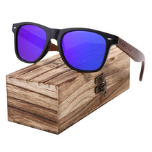 Load image into Gallery viewer, BARCUR Natural Black Walnut Sunglasses - The Springberry Store