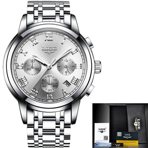 Lige Men's Sport Luxury Chronograph Watch - The Springberry Store