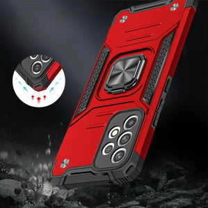 Shock Proof Anti-Knock Armor Case for Samsung Galaxy A Series With Kickstand Ring