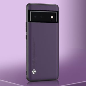 Luxury Shockproof Silicone Leather Case For Google Pixel