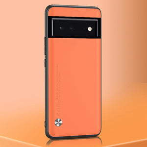 Luxury Shockproof Silicone Leather Case For Google Pixel