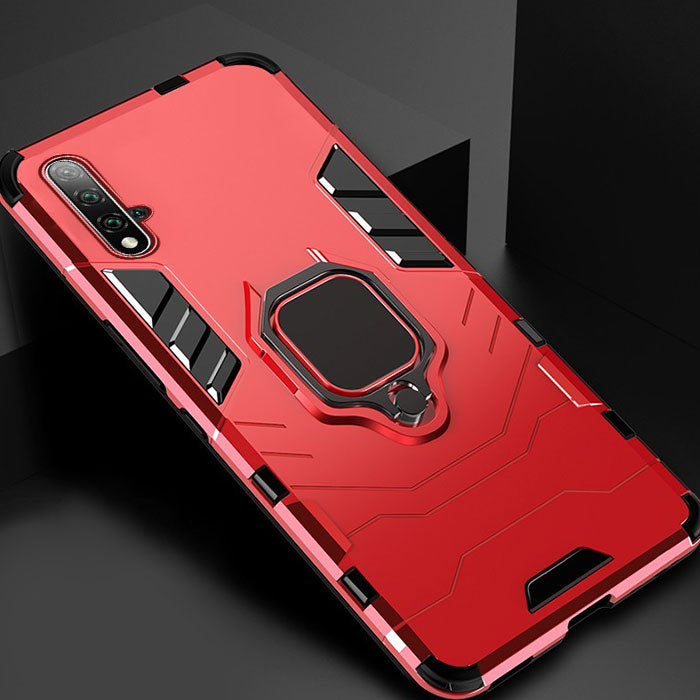 Shockproof Armor Full Cover Ultra Thin Case For Huawei With Kickstand