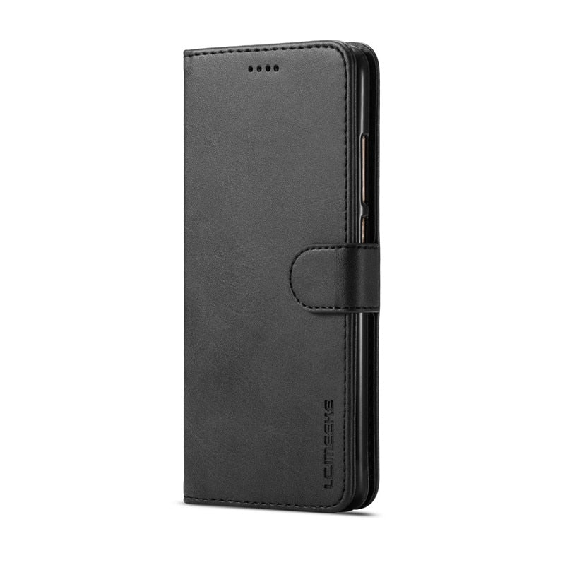 Leather Wallet Flip Case For Samsung Galaxy