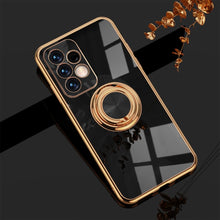 Load image into Gallery viewer, Luxury Plating Case for Samsung Galaxy With Ring Holder Kickstand