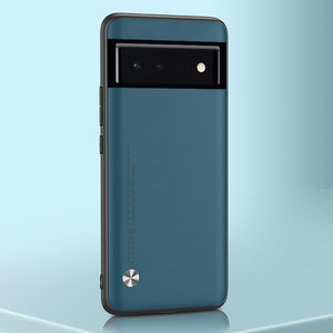 Luxury Shockproof Silicone Leather Case For Google Pixel