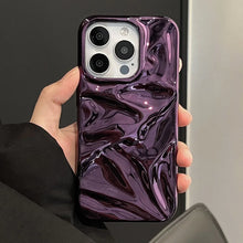 تحميل الصورة في عارض المعرض، Chrome Water Ripple iPhone Case
