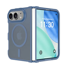 تحميل الصورة في عارض المعرض، Luxury Matte Translucent Magnetic iPhone Duo Case Fold