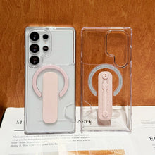Load image into Gallery viewer, Clear Card Holder MagSafe Samsung Galaxy Case