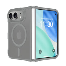 تحميل الصورة في عارض المعرض، Luxury Matte Translucent Magnetic iPhone Duo Case Fold