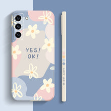 Load image into Gallery viewer, Silicone Flower Floral Case For Samsung Galaxy
