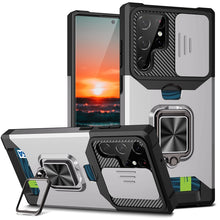 Load image into Gallery viewer, Shockproof Armor Case For Samsung Galaxy A Series With Card Slot And Kickstand