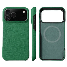 تحميل الصورة في عارض المعرض، Lychee Cowhide Leather MagSafe iPhone Case