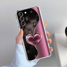 Load image into Gallery viewer, Love Bow Floral Clear Case For Samsung Galaxy