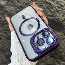 Load image into Gallery viewer, iPhone 18 Pro Case with Kickstand - Dark Purple