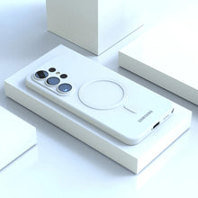 Load image into Gallery viewer, Soft Silicone Magnetic Samsung Galaxy Case
