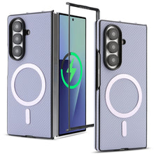Load image into Gallery viewer, Carbon Fiber Military Grade Shockproof MagSafe Case for Samsung Galaxy Z Fold