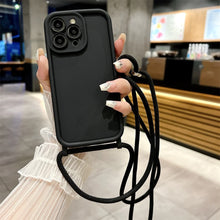 Load image into Gallery viewer, Crossbody Strap iPhone Case