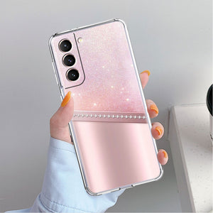 Love Bow Pattern Clear Case For Samsung Galaxy