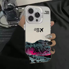 Load image into Gallery viewer, Sunset Mountain iPhone Case — IMD Printed Shockproof Protective Cover - Design 4