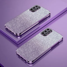 Load image into Gallery viewer, Luxury Plating Gradient Glitter Phone Case For Samsung Galaxy