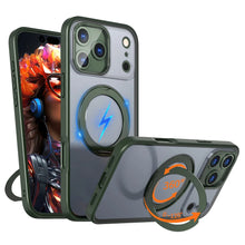 Load image into Gallery viewer, Rotating Ring Stand iPhone Case