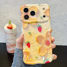 Load image into Gallery viewer, Retro Oil Painting Floral iPhone Case