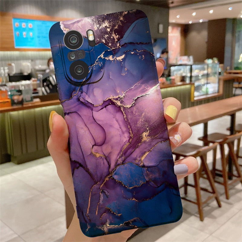 Soft Silicone Marble Pattern Case For Samsung Galaxy Note