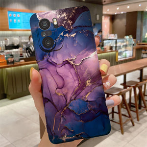 Soft Silicone Marble Pattern Case For Samsung Galaxy