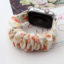 Load image into Gallery viewer, Cotton Elastic Scrunchies Band For Apple Watch