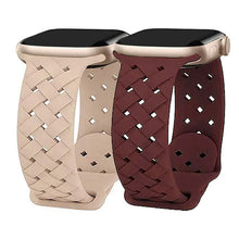טען תמונה למציג הגלריה, רצועה נושמת קלועה Apple Watch Band