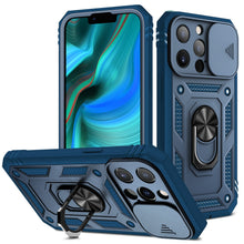 Load image into Gallery viewer, Heavy-Duty Shockproof Military-Grade Case For iPhone With Kickstand And Camera Cover