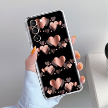 Load image into Gallery viewer, Love Bow Floral Pattern Clear Case For Samsung Galaxy
