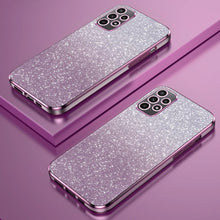 Load image into Gallery viewer, Luxury Plating Gradient Glitter Phone Case For Samsung Galaxy