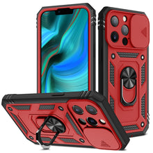 Load image into Gallery viewer, Heavy-Duty Shockproof Military-Grade Case For iPhone With Kickstand And Camera Cover