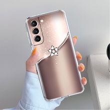 Load image into Gallery viewer, Love Bow Floral Clear Case For Samsung Galaxy