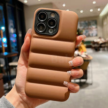 Load image into Gallery viewer, Shockproof Soft Silicone Down Jacket Case For iPhone
