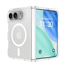 تحميل الصورة في عارض المعرض، Luxury Matte Translucent Magnetic iPhone Duo Case Fold