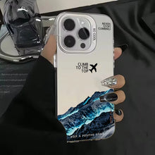 Load image into Gallery viewer, Sunset Mountain iPhone Case — IMD Printed Shockproof Protective Cover - Design 1