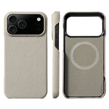 تحميل الصورة في عارض المعرض، Lychee Cowhide Leather MagSafe iPhone Case