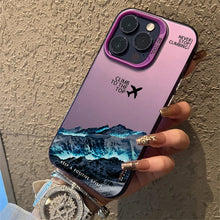Load image into Gallery viewer, Sunset Mountain iPhone Case — IMD Printed Shockproof Protective Cover - Design 6