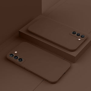 Liquid Silicone Soft Thin Phone Case for Samsung Galaxy A Series