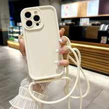 Load image into Gallery viewer, Crossbody Strap iPhone Case