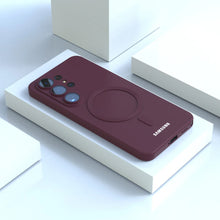 Load image into Gallery viewer, Soft Silicone Magnetic Samsung Galaxy Case