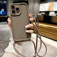 Load image into Gallery viewer, Crossbody Strap iPhone Case