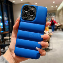 Load image into Gallery viewer, Shockproof Soft Silicone Down Jacket Case For iPhone