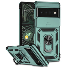 Load image into Gallery viewer, Shockproof Armor Military-Grade Case For Google Pixel With Ring Holder And Camera Protection Cover