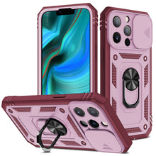 Load image into Gallery viewer, Heavy-Duty Shockproof Military-Grade Case For iPhone With Kickstand And Camera Cover